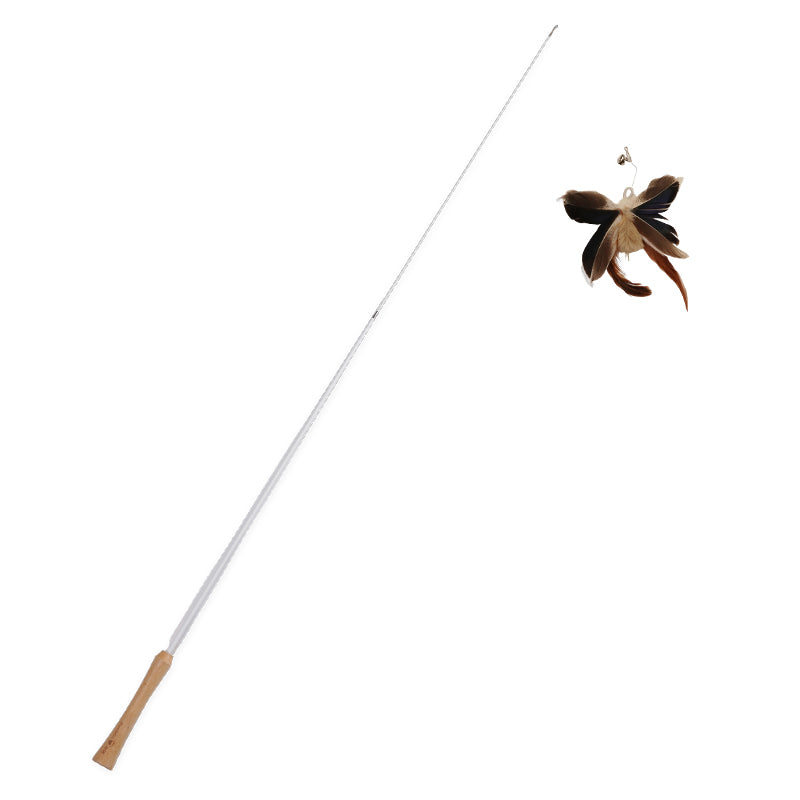 Insect series retractable cat-teasing stick-Swallowtail